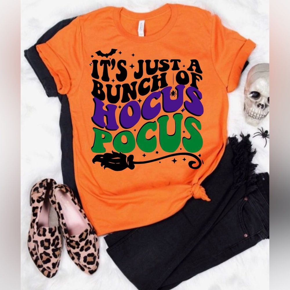 It’s a bunch of Hocus-pocus Halloween t-shirt unisex